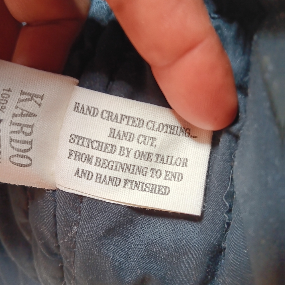 Handmade Workman's Jacket - Picture 5 of 11